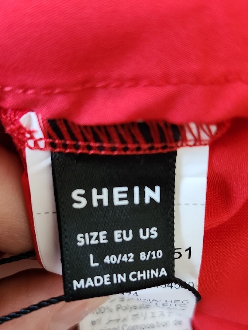 SHEIN Hot Pink Ruffle Mini Dress - Picture 10 of 10
